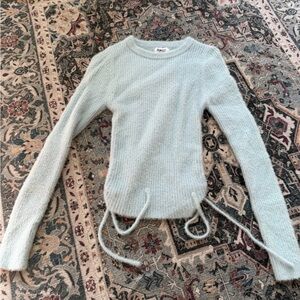 Light Blue Knit Sweater